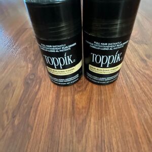 2 Toppik hair building fibers medium blonde